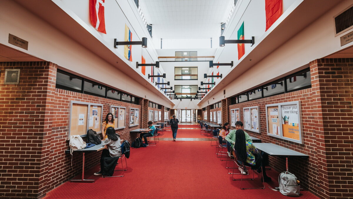 Interior of University Building